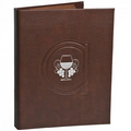 Bonded Leather Captain's Wine Book (5 1/2"x8 1/2")